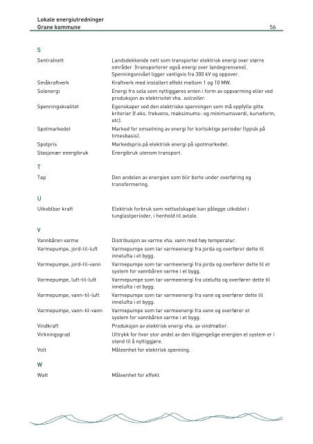 Lokal energiutredning Grane kommune - Helgelandskraft