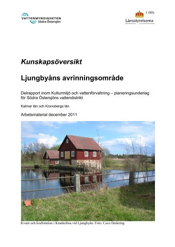 LjunbyÃ¥ns avrinningsomrÃ¥de - Vattenmyndigheterna