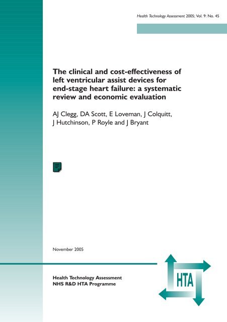 Left ventricular assist devices for end-stage heart failure