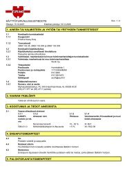 Safety Data Sheets