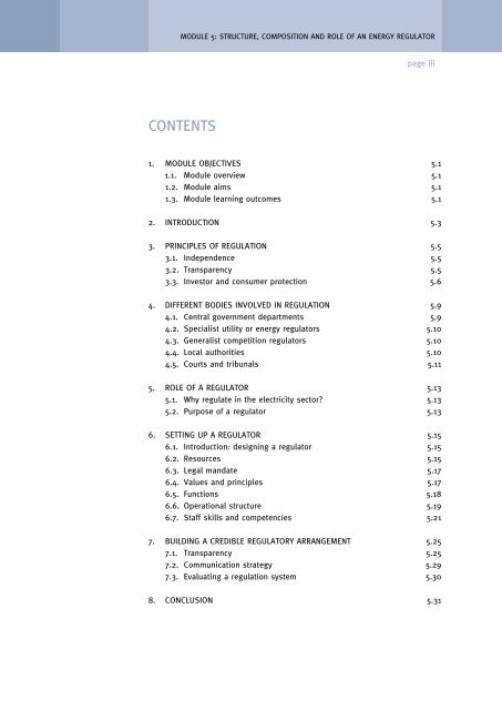 Structure, composition and role of an energy regulator - unido