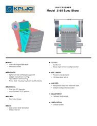 Spec Sheet - KPI-JCI