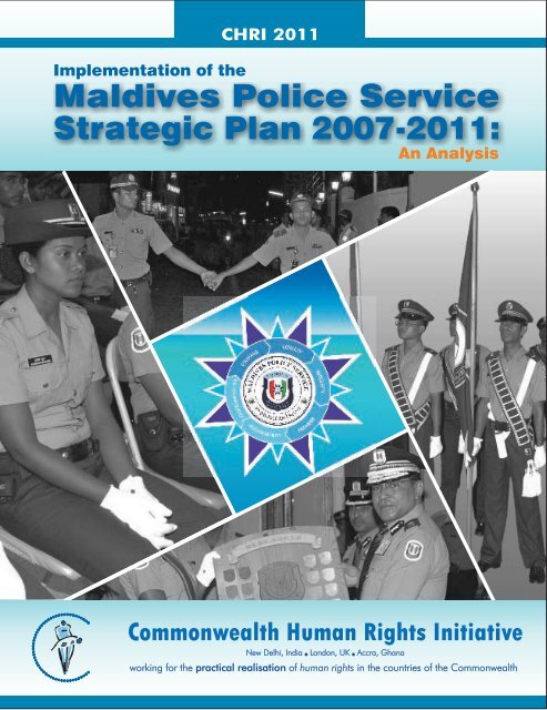 Implementation of the Maldives Police Service Strategic Plan