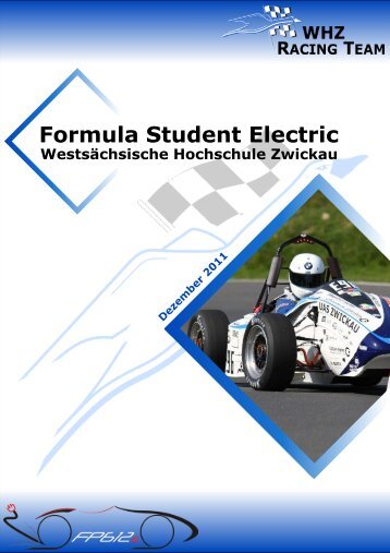 Kay Stüllein, Technischer Projektleiter FP410 - WHZ Racing Team