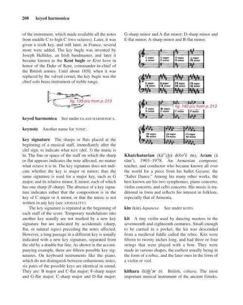 Dictionary of Music - Birding America