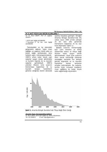 TSK Koruyucu Hekimlik Bülteni, 2002 : 1 (2)