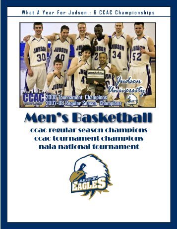 Men's Basketball - Judson University Athletics
