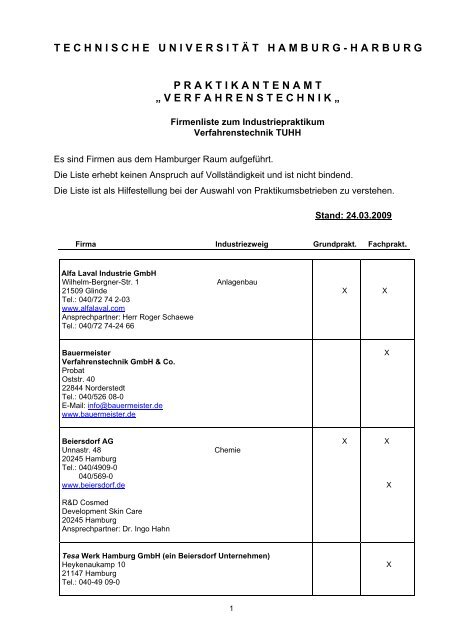 technischeuniversitth amburg - harburg