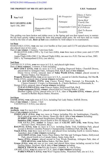 Download PDF - Doncaster Bloodstock Sales