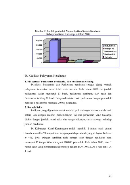 Profil Kesehatan 2007 Kabupaten Kutai Kartanegara - Departemen ...