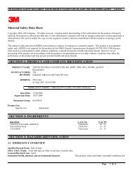 Material Safety Data Sheet SECTION 1 ... - R.S. Hughes, Inc.