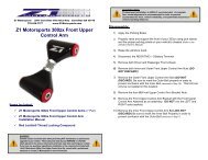 Z1 Motorsports 300zx Front Upper Control Arm - Z1Motorsports.com