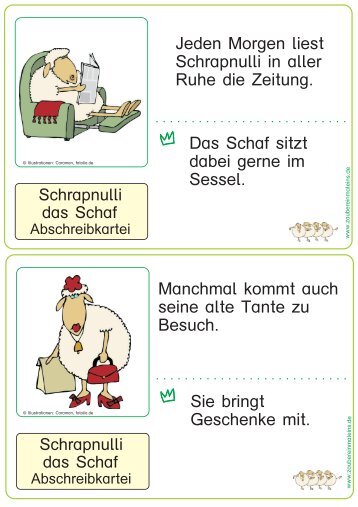 Das Schaf sitzt - Zaubereinmaleins