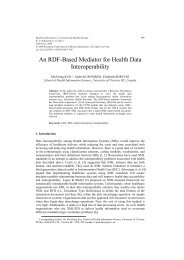 An RDF-Based Mediator for Health Data Interoperability