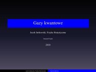 Gazy kwantowe