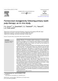 Formocresol mutagenicity following primary tooth pulp therapy: an in ...