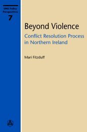 Beyond Violence: Conflict Resolution Process in Northern Ireland