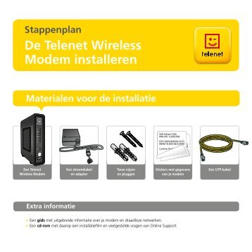 Stappenplan - Telenet