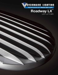 Roadway LX - Visionaire Lighting, LLC