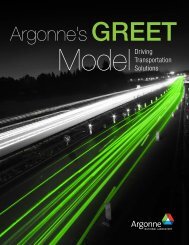 Argonne's GREET - Argonne National Laboratory