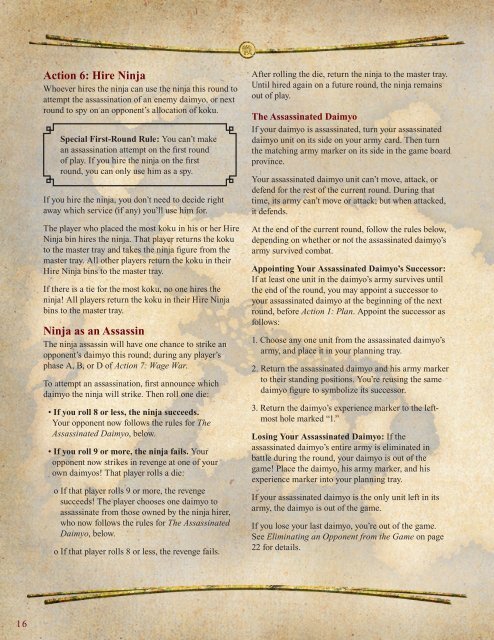 Ikusa Rulebook (12 mb pdf) - Wizards of the Coast