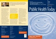 December Edition â Happiness - UK Faculty of Public Health