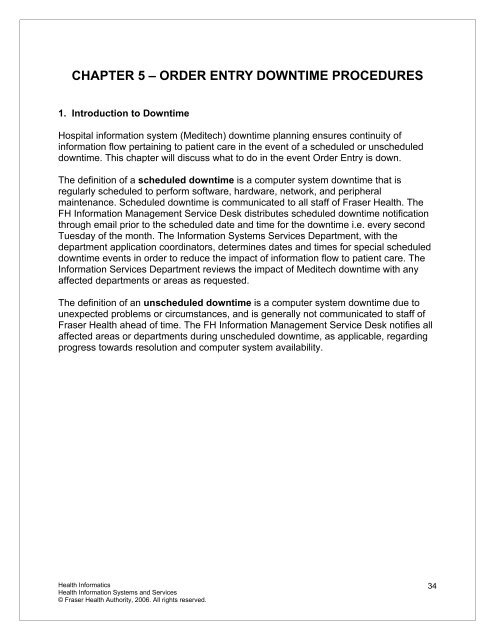 Chapter 5 Order Entry