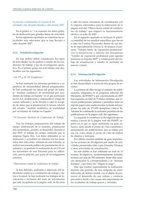 Informe sobre el estado de la seguridad y salud laboral en EspaÃ±a ...