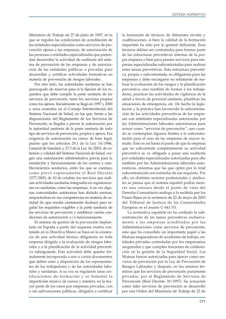 Informe sobre el estado de la seguridad y salud laboral en EspaÃ±a ...