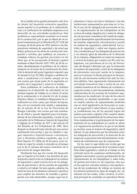 Informe sobre el estado de la seguridad y salud laboral en EspaÃ±a ...