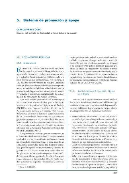 Informe sobre el estado de la seguridad y salud laboral en EspaÃ±a ...