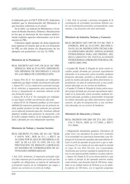 Informe sobre el estado de la seguridad y salud laboral en EspaÃ±a ...