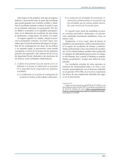 Informe sobre el estado de la seguridad y salud laboral en EspaÃ±a ...