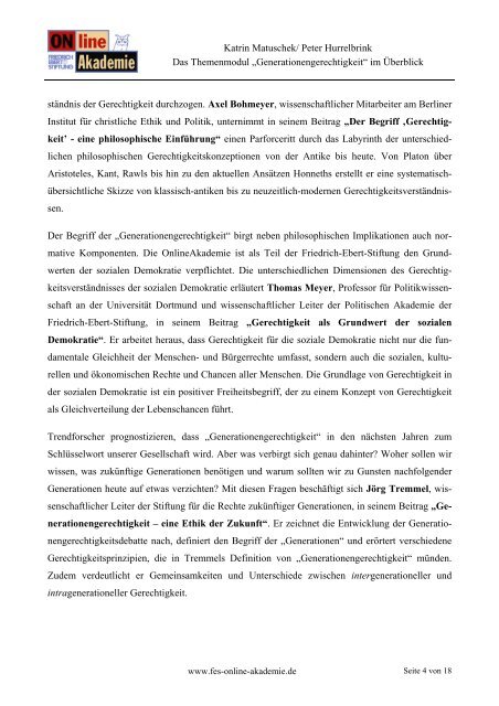 Die Publikation im PDF-Format - Bibliothek der Friedrich-Ebert-Stiftung