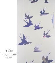 shhs magazine - South Hampstead High School