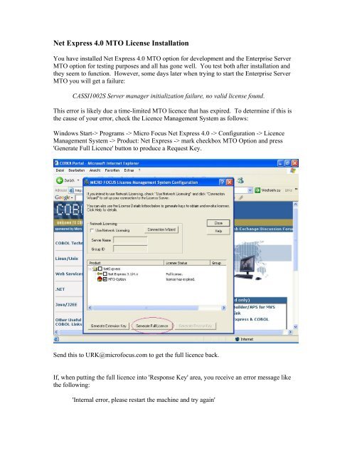 microfocus netexpress microfocus netexpress