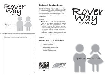 RoverWay 2003. Portugal - mSc