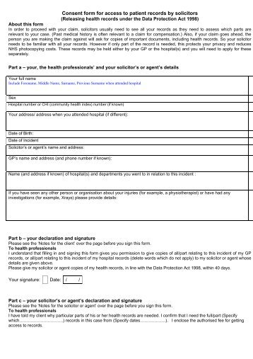 BMA Consent form[1]. - Law Society of Scotland