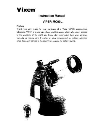viper instructions.pdf - Vixen Optics
