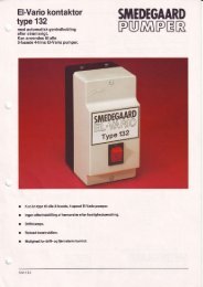 EV kontaktor type 132 - Smedegaard