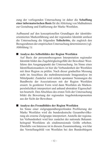 Band 5 - Marke Westfalen - Westfalen Initiative