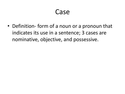 Chapter 23 Pronoun Usage