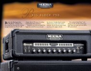 Big Block 750 - Mesa Boogie