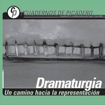 cuadernos de picadero - Instituto Nacional del Teatro