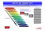 Swiss Ski Power Test: Ausgabe 2009.5 - SKI TEAM Thunersee