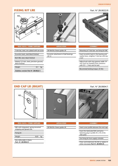 linear system - Profilex sa