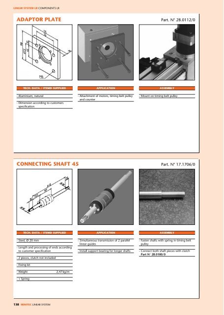 linear system - Profilex sa