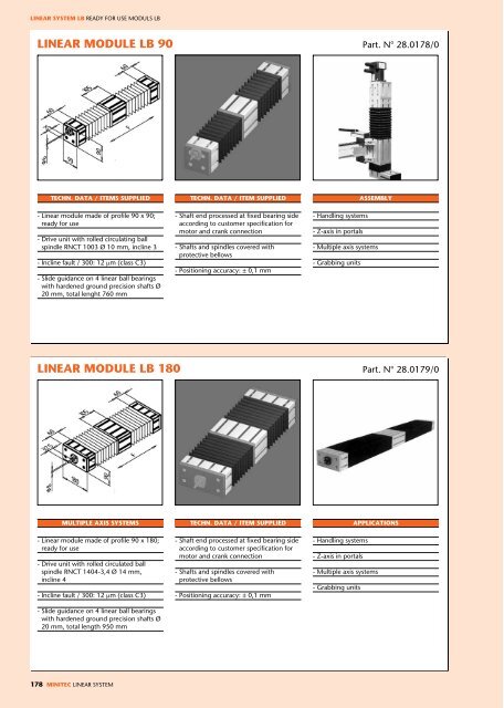 linear system - Profilex sa