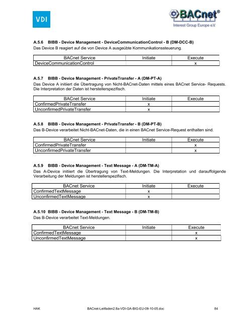 VDI-TGA/BIG-EU-Leitfaden für die Ausschreibung interoperabler