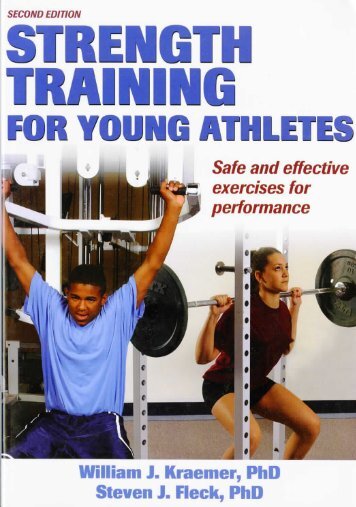 View PDF - Strength Training for Young Athletes Book - Gopher ...